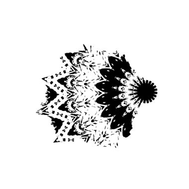 siyah mürekkep lekesi. grunge fırça vuruş ögesi.