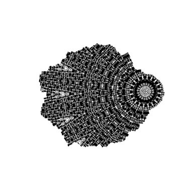 siyah mürekkep lekesi. grunge fırça vuruş ögesi.