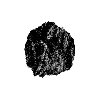 siyah mürekkep lekesi. grunge fırça vuruş ögesi.