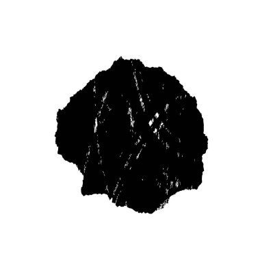 siyah mürekkep lekesi. grunge fırça vuruş ögesi.