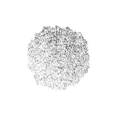 Siyah ve beyaz element vektör illüstrasyonlu desen