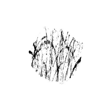 Siyah ve beyaz element vektör illüstrasyonlu desen