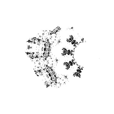 Siyah ve beyaz element vektör illüstrasyonlu desen