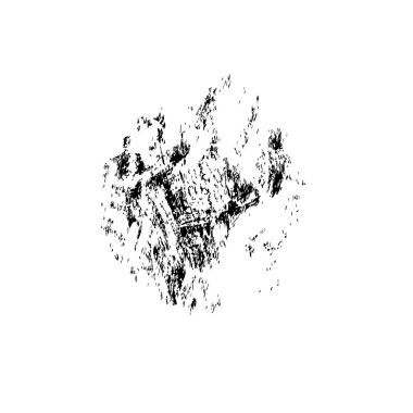 Siyah ve beyaz element vektör illüstrasyonlu desen