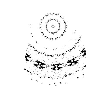 siyah ve beyaz grunge arkaplan dokusu 