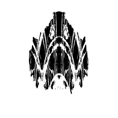 Siyah ve beyaz grunge dokusu