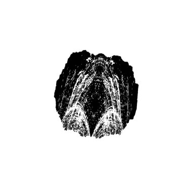 vektör el çizimi köpek kafasının çizimi.