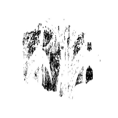 Grunge siyah vektörü desenli arka plan. Tehlike dokusu, kirli arka plan. Tehlike örtüsü, örtüşme, sıkıntı dokusu, noktalı illüstrasyon.