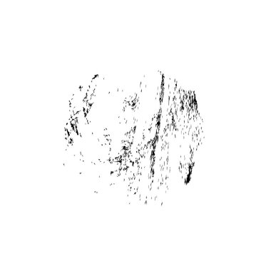 beyaz arkaplanda siyah grunge mürekkep fırçası darbesi