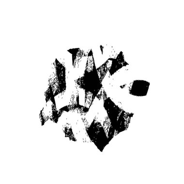 soyut grunge fırça darbeleri, vektör illüstrasyonu