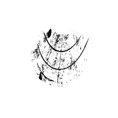 Grunge siyah ve beyaz acil durum vektör dokusu. şablon