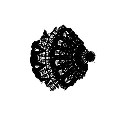 grunge desenli soyut vektör arkaplanı