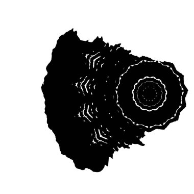 Siyah ve beyaz noktalı soyut arkaplan