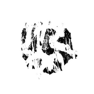 siyah fırça darbesi ve doku. grunge soyut el - boyanmış elementler.