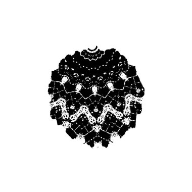 tasarım için soyut geometrik siyah ve beyaz desen