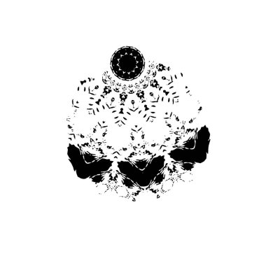 Soyut arkaplan. Monokrom dokusu. Resim siyah ve beyaz tonları içerir.