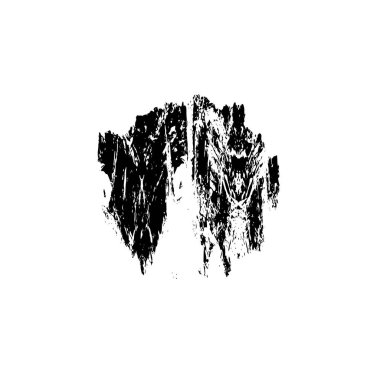 vektör siyah mürekkep fırça darbesi