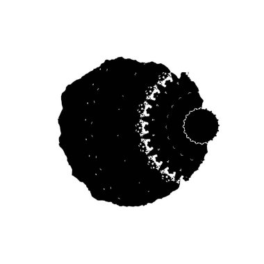 soyut siyah ve beyaz grunge arkaplanı