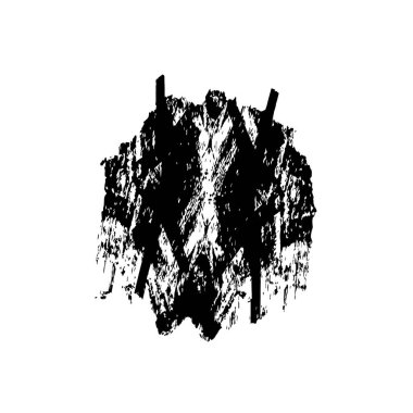 Beyaz arkaplanda grunge noktası, soyut vektör çizimi