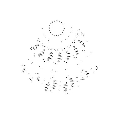 Soyut dokuya sahip grunge arkaplanının vektör çizimi 