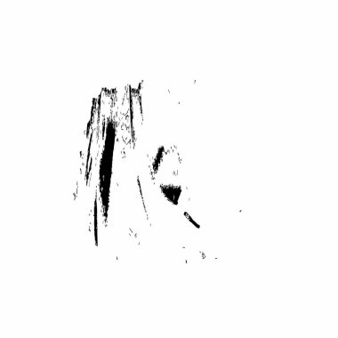 Siyah ve beyaz desenli, benekli, çizik ve çizikli. soyut vektör illüstrasyonu. 