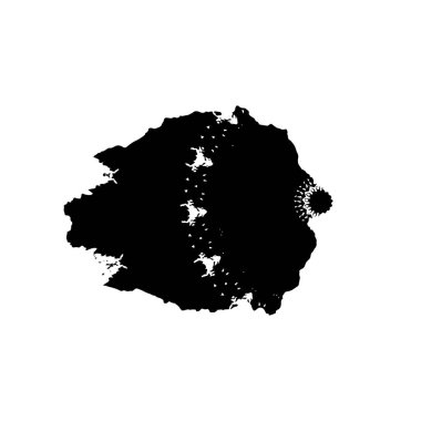 Siyah ve beyaz desenli, benekli, çizik ve çizikli. soyut vektör illüstrasyonu. 