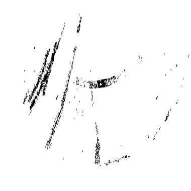 Siyah ve beyaz desenli, benekli, çizik ve çizikli. soyut vektör illüstrasyonu. 