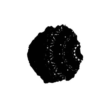 Siyah ve beyaz desenli, benekli, çizik ve çizikli. soyut vektör illüstrasyonu. 