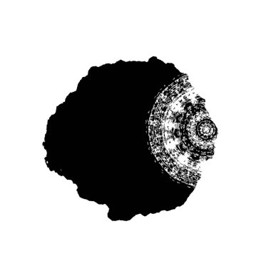 Siyah beyaz desenli, benekli, çizik ve çizikli arka plan. soyut vektör illüstrasyonu. 