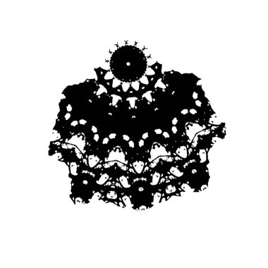 Siyah beyaz desenli, benekli, çizik ve çizikli arka plan. soyut vektör illüstrasyonu. 