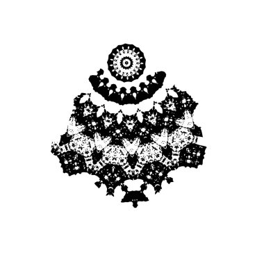 Siyah beyaz desenli, benekli, çizik ve çizikli arka plan. soyut vektör illüstrasyonu. 