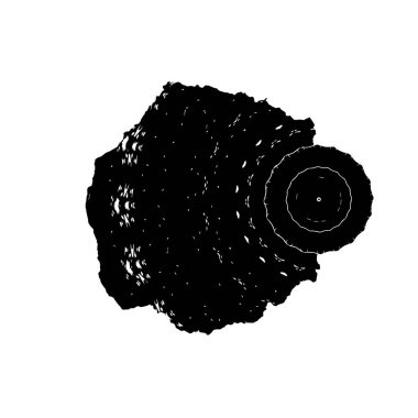 Siyah beyaz desenli, benekli, çizik ve çizikli arka plan. soyut vektör illüstrasyonu. 