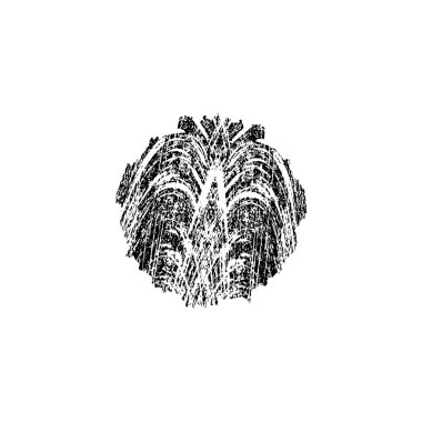 Siyah beyaz desenli, benekli, çizik ve çizikli arka plan. soyut vektör illüstrasyonu. 