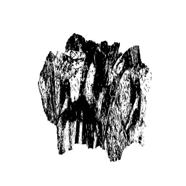 Siyah beyaz desenli, benekli, çizik ve çizikli arka plan. soyut vektör illüstrasyonu. 