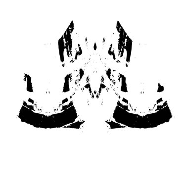 Siyah beyaz desenli, benekli, çizik ve çizikli arka plan. soyut vektör illüstrasyonu. 