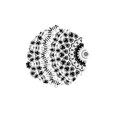 Siyah beyaz desenli, benekli, çizik ve çizikli arka plan. soyut vektör illüstrasyonu. 