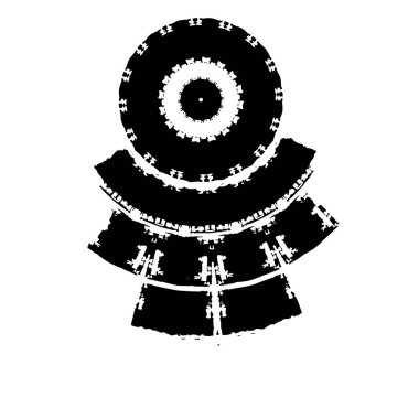 Siyah beyaz desenli, benekli, çizik ve çizikli arka plan. soyut vektör illüstrasyonu. 