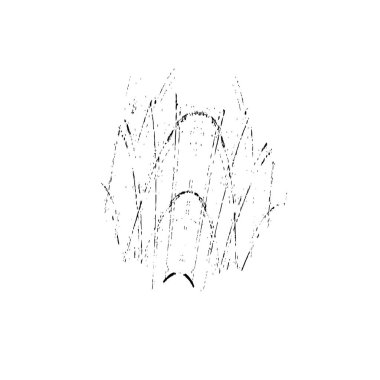 Siyah beyaz desenli, benekli, çizik ve çizikli arka plan. soyut vektör illüstrasyonu. 