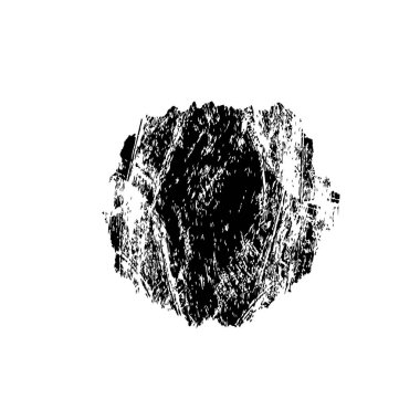 Siyah beyaz desenli, lekeli, çizikli ve çizgili sıkıntılı bir arka plan. Soyut vektör illüstrasyonu. 