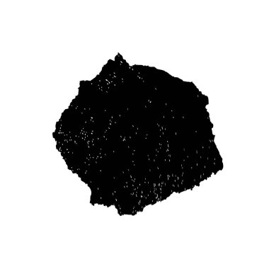 Siyah beyaz desenli, lekeli, çizikli ve çizgili sıkıntılı bir arka plan. Soyut vektör illüstrasyonu. 