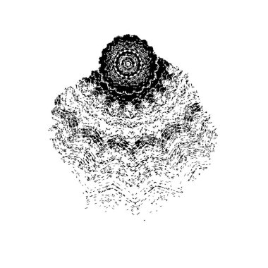 Soyut tek renkli arkaplan. Siyah ve beyaz vektör çizimi