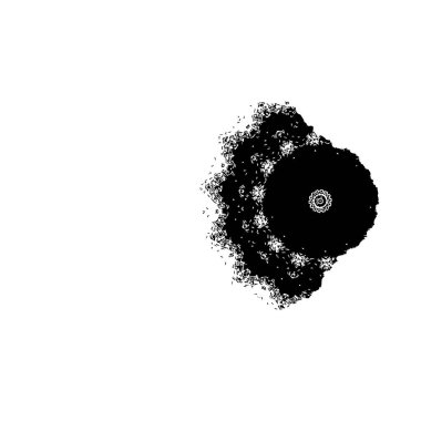 Soyut tek renkli arkaplan. Siyah ve beyaz vektör çizimi