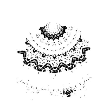 Soyut tek renkli arkaplan. Siyah ve beyaz vektör çizimi