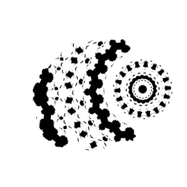 Soyut tek renkli arkaplan. Siyah ve beyaz vektör çizimi