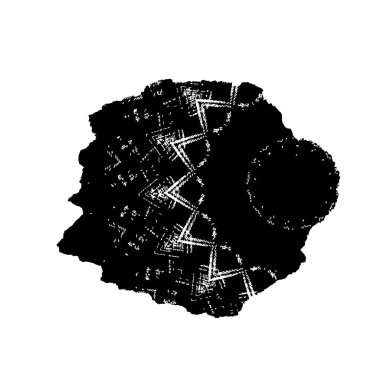 Soyut tek renkli arkaplan. Siyah ve beyaz vektör çizimi