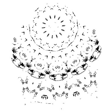 Soyut dokuya sahip grunge arkaplanının vektör çizimi 