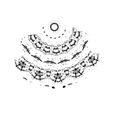 Soyut dokuya sahip grunge arkaplanının vektör çizimi 