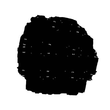 siyah fırça darbesi ve doku. monokrom grunge soyut el - boyalı elementler . 