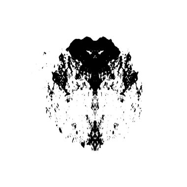 siyah fırça darbesi ve doku. monokrom grunge soyut el - boyalı elementler . 