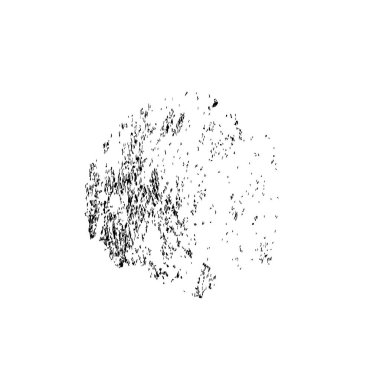 siyah fırça darbesi ve doku. monokrom grunge soyut el - boyalı elementler . 